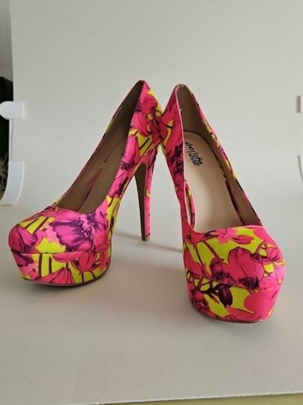 Retro Heels, Charlotte Russe, Vintage, Platform, Disco, Size 8